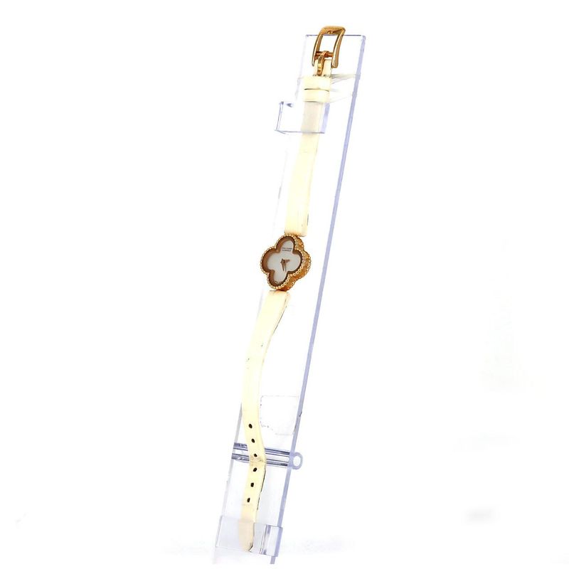 Van Cleef & Arpels Sweet Alhambra RG Pg Rg Quartz Bracelet