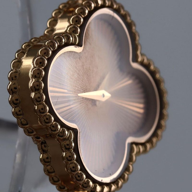 Van Cleef & Arpels Sweet Alhambra PG Rg Quartz Bracelet