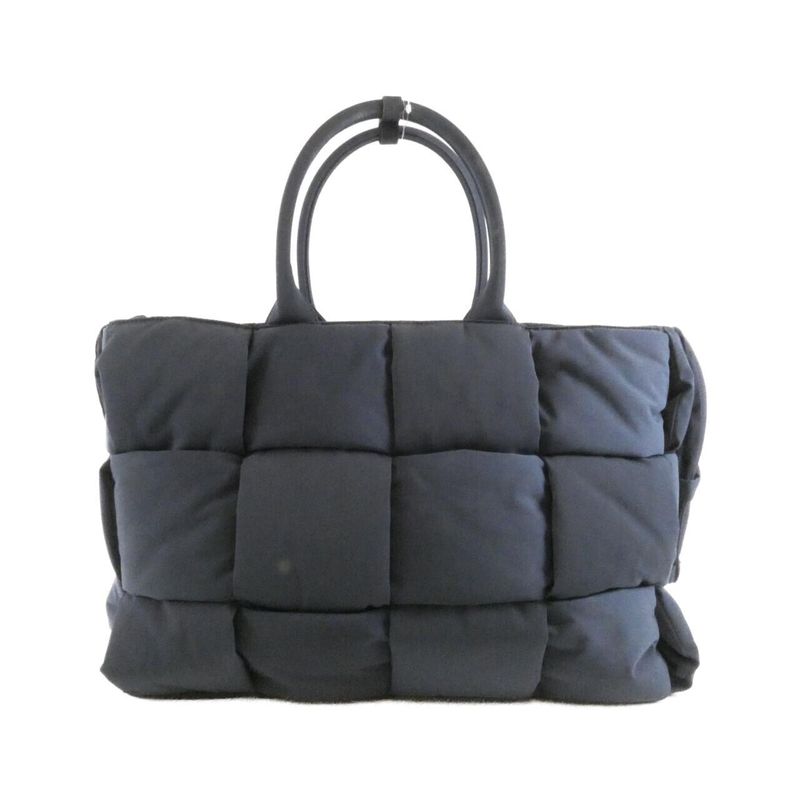 Bottega Veneta Bag Nylon Silver Abyss