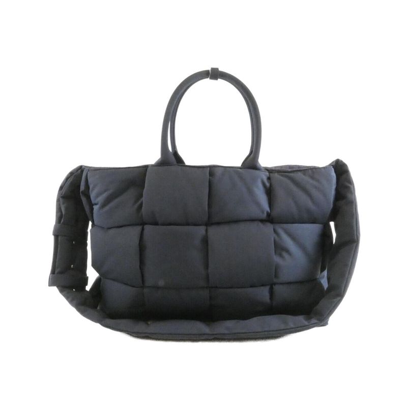 Bottega Veneta Bag Nylon Silver Abyss