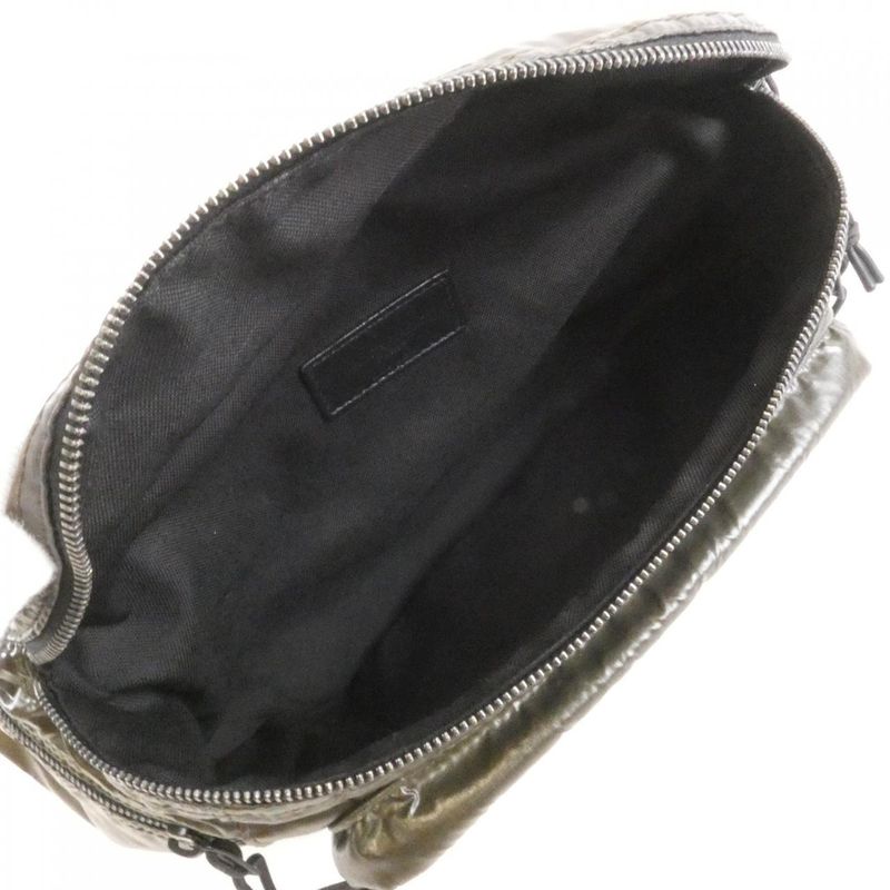 Saint Laurent Noux Waist Bag Khaki Black