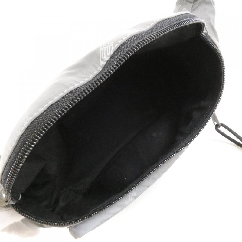 Balenciaga Bag Nylon Gray Aged Metal