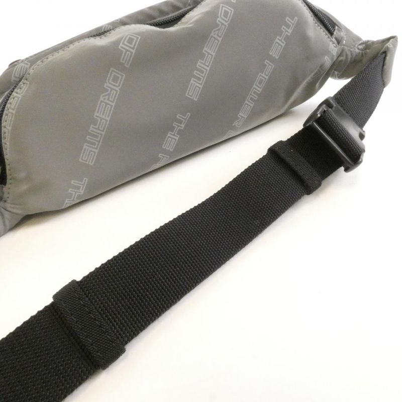 Balenciaga Bag Nylon Gray Aged Metal
