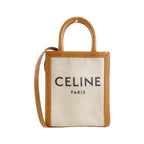 Celine Mini Vertical Cabas Bag Natural