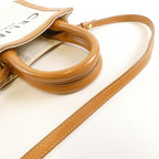 Celine Mini Vertical Cabas Bag Natural