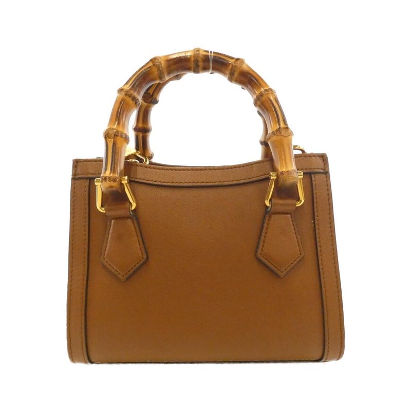 Gucci Diana Bag Leather Brown