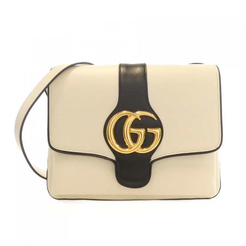 Gucci Shoulder Bag Leather Black