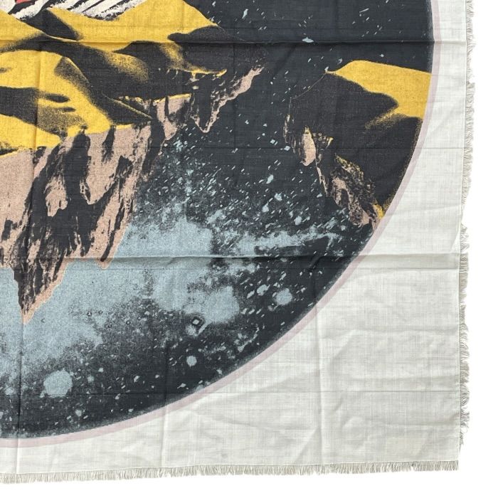 Dior Asterodior Scarf Shawl Large Silk Wool