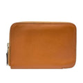 Hermes Bifold Wallet Azap Vertical Compact Brown Epsom Leather
