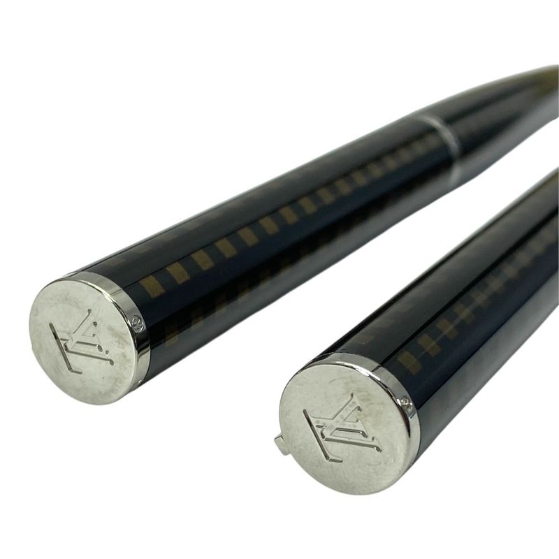 Louis Vuitton Damier Jet Rack Ballpoint Pen Mechanical Pencil Set of 2 Shoulder Bag