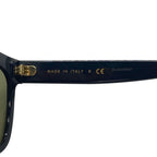 Chanel Sunglasses Eyewear CC Logo Plastic Colored Lenses Black