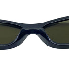 Chanel Sunglasses Eyewear CC Logo Plastic Colored Lenses Black
