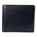 Hermes Mc2 Copernicus Bifold Wallet Billfold Card Case Compact Black