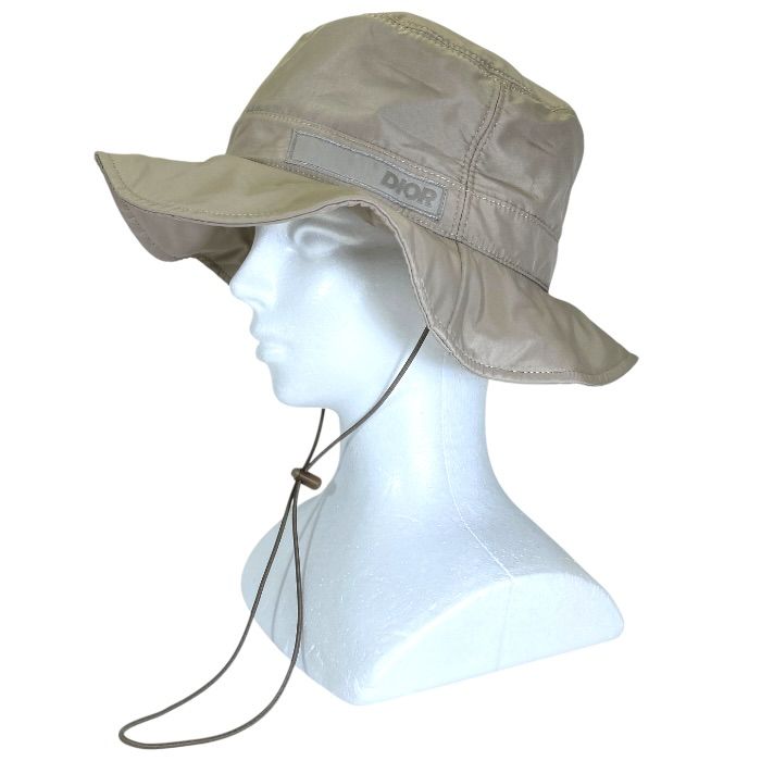 Dior Bucket Hat Beige Logo