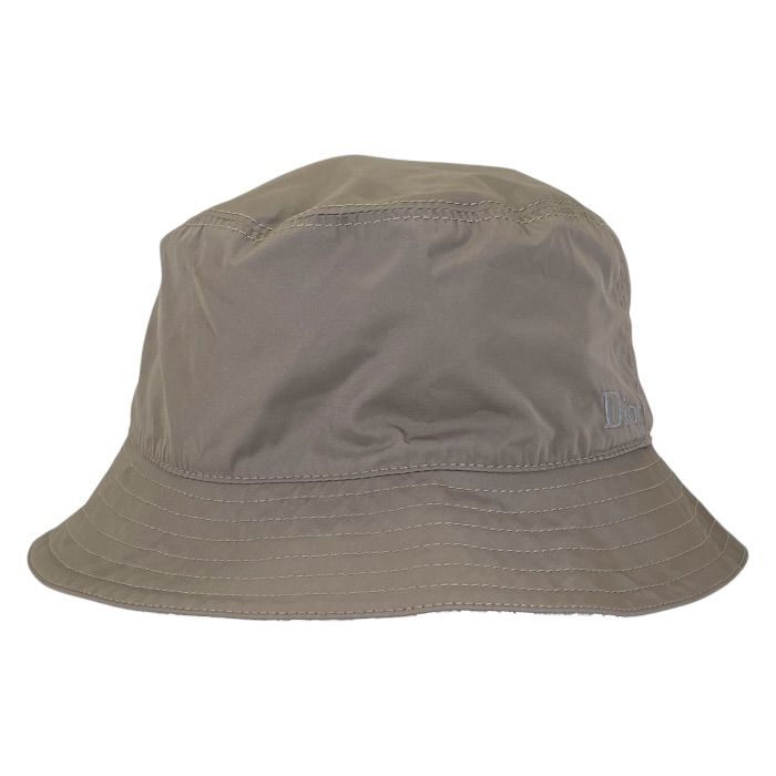 Dior Teddy-d Oblique Trotter Bucket Hat Reversible Brown