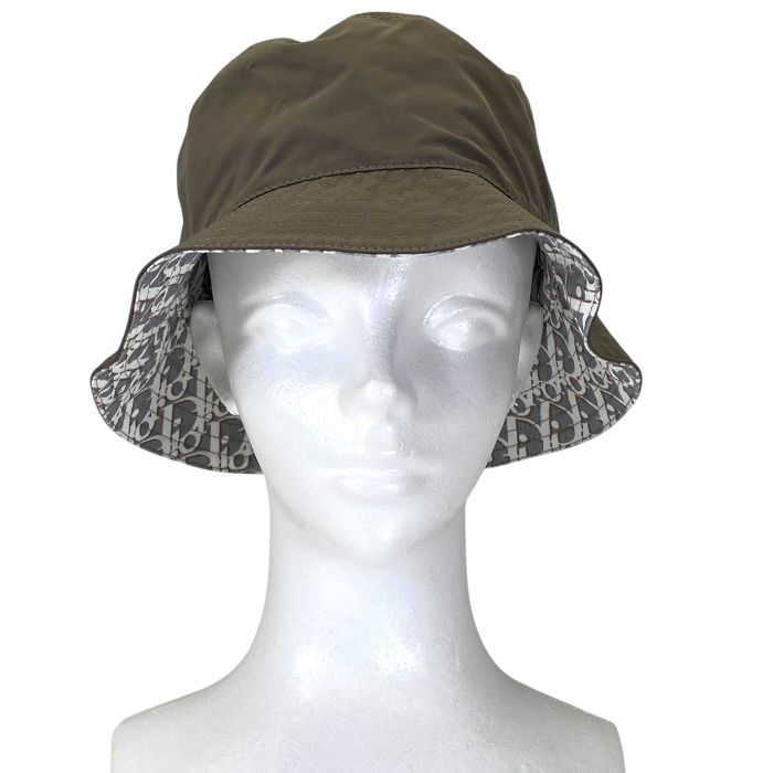 Dior Teddy-d Oblique Trotter Bucket Hat Reversible Brown