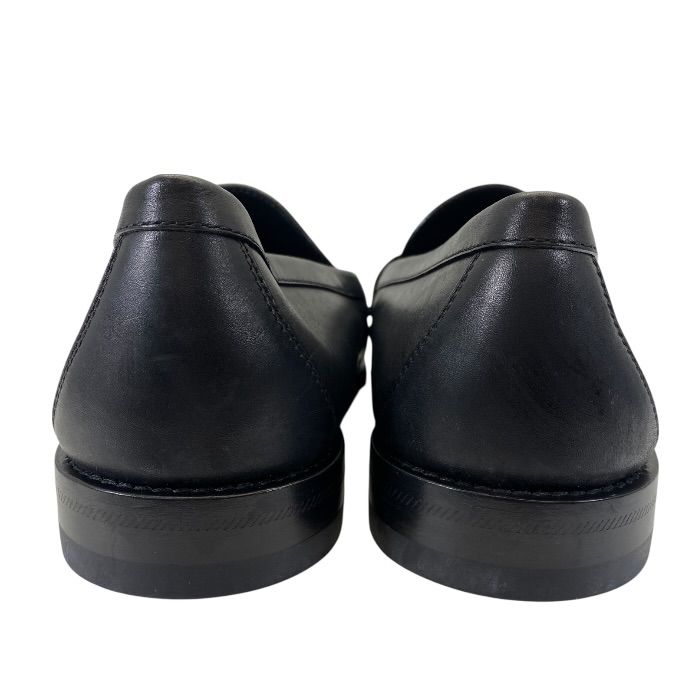 Louis Vuitton Loafers Business Shoes Leather Black