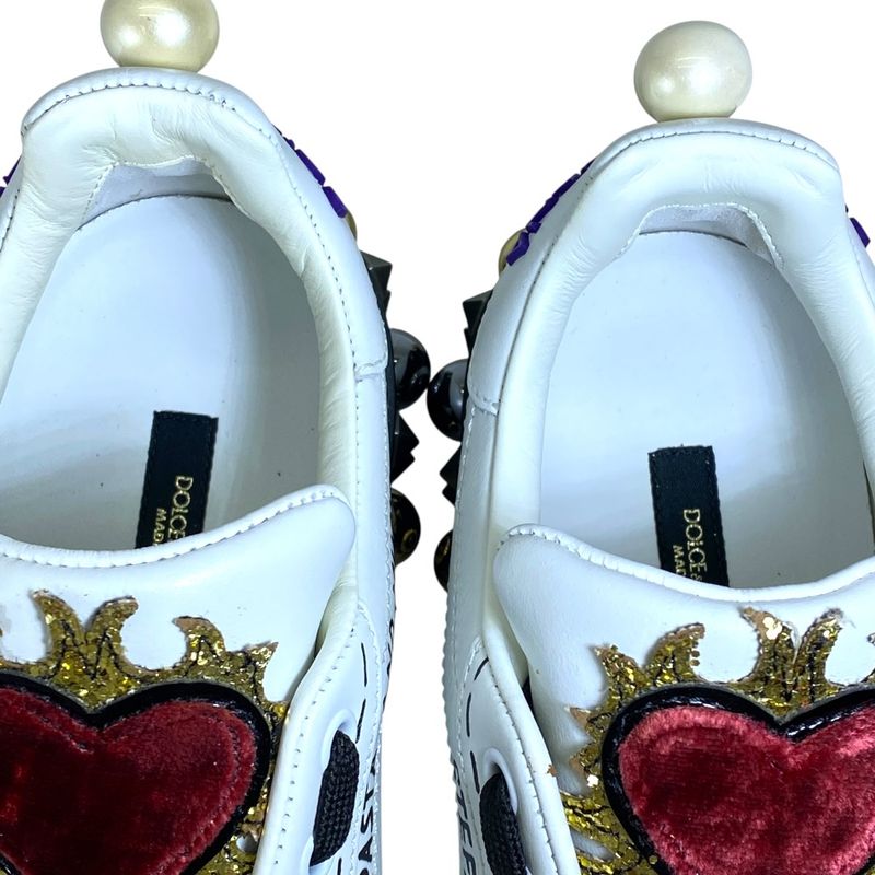 Dolce & Gabbana Portofino Sneakers Graffiti