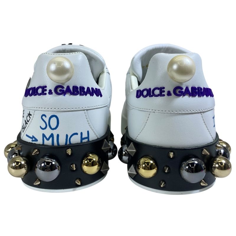 Dolce & Gabbana Portofino Sneakers Graffiti