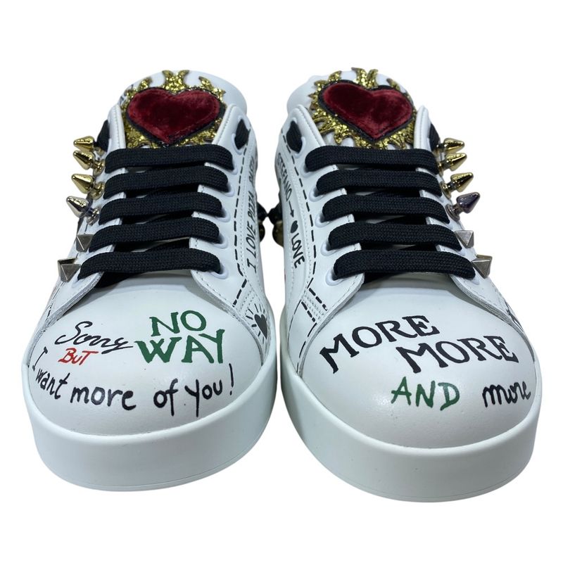 Dolce & Gabbana Portofino Sneakers Graffiti