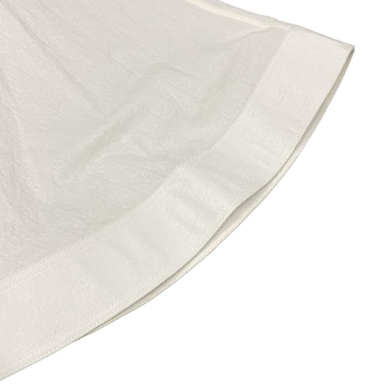 Loewe Dress 36 S White Crew Neck Sleeveless Mini