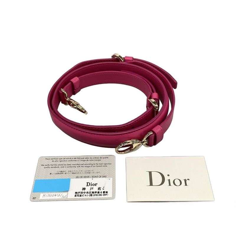 Dior Handbag Granville Pink Leather