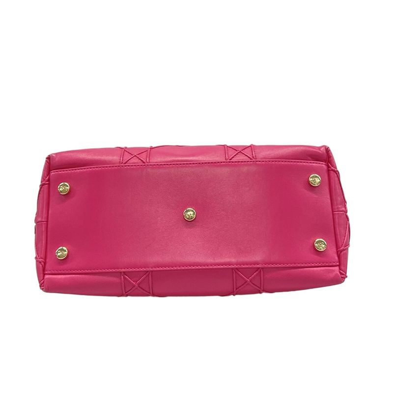 Dior Handbag Granville Pink Leather