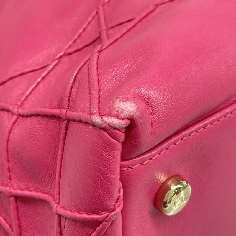 Dior Handbag Granville Pink Leather