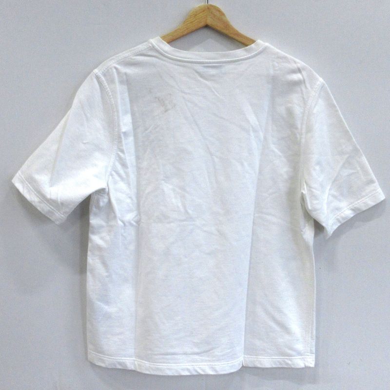 Hermes Short Sleeve T-Shirt S White Black Robot