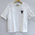 Hermes Short Sleeve T-Shirt S White Black Robot