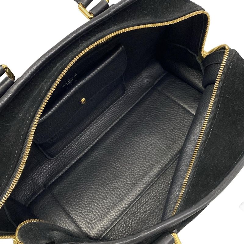Loewe Handbag Amazona 28 Black Leather