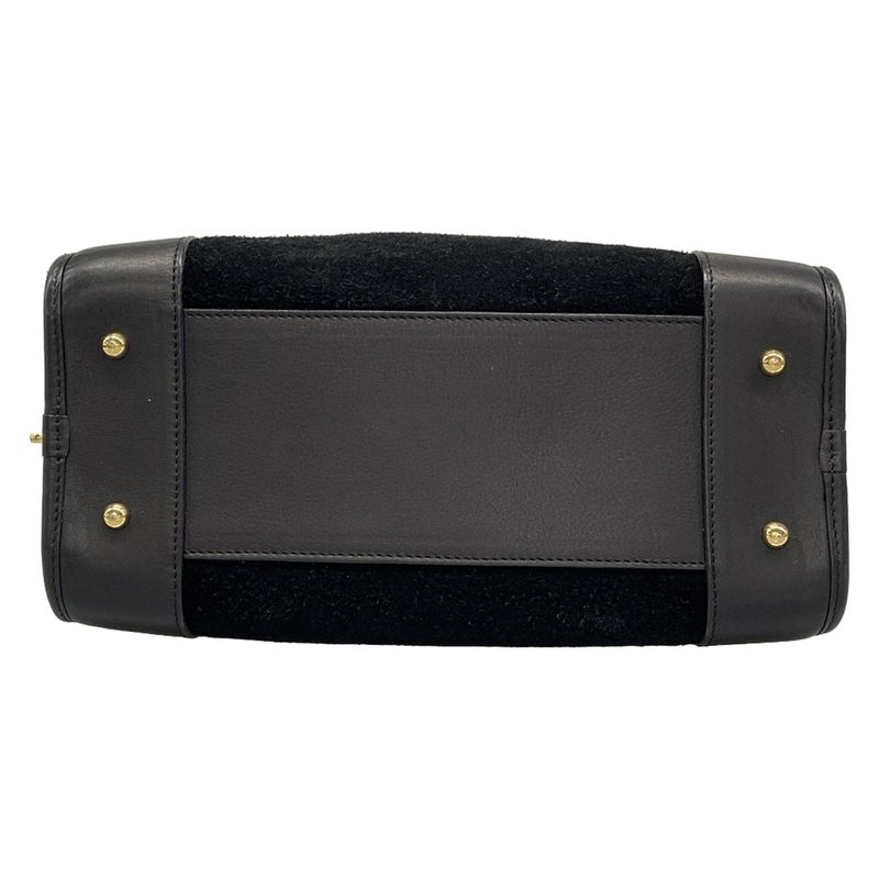 Loewe Handbag Amazona 28 Black Leather
