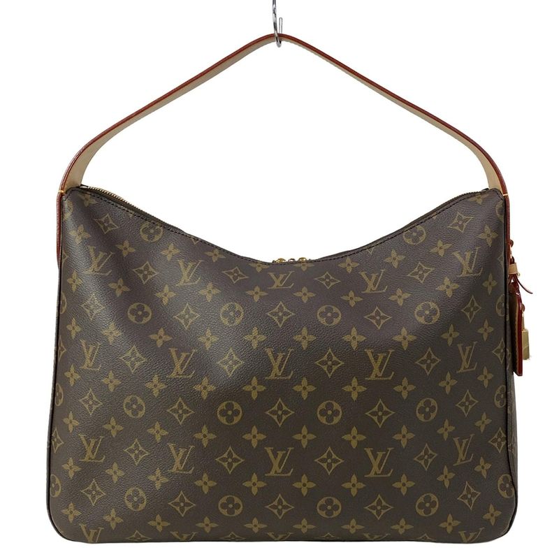 Louis Vuitton Shoulder Bag Monogram Slouchy MM Trimming:leather