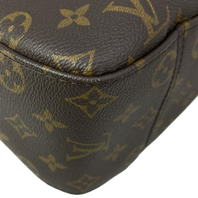 Louis Vuitton Shoulder Bag Monogram Slouchy MM Trimming:leather
