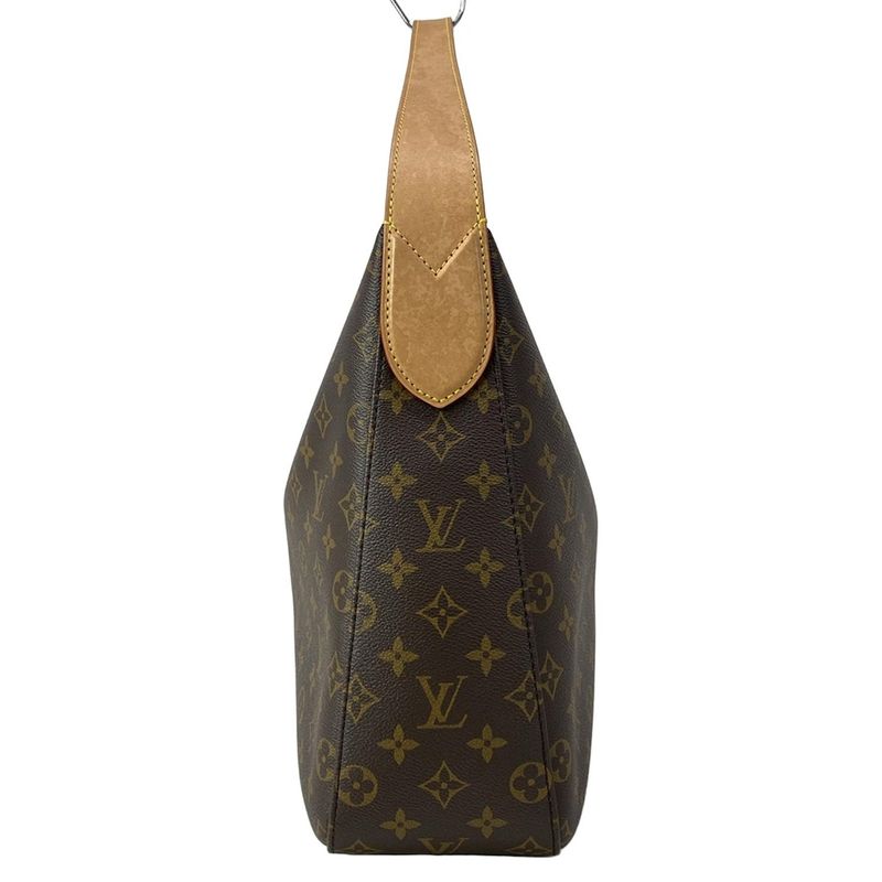 Louis Vuitton Shoulder Bag Monogram Slouchy MM Trimming:leather