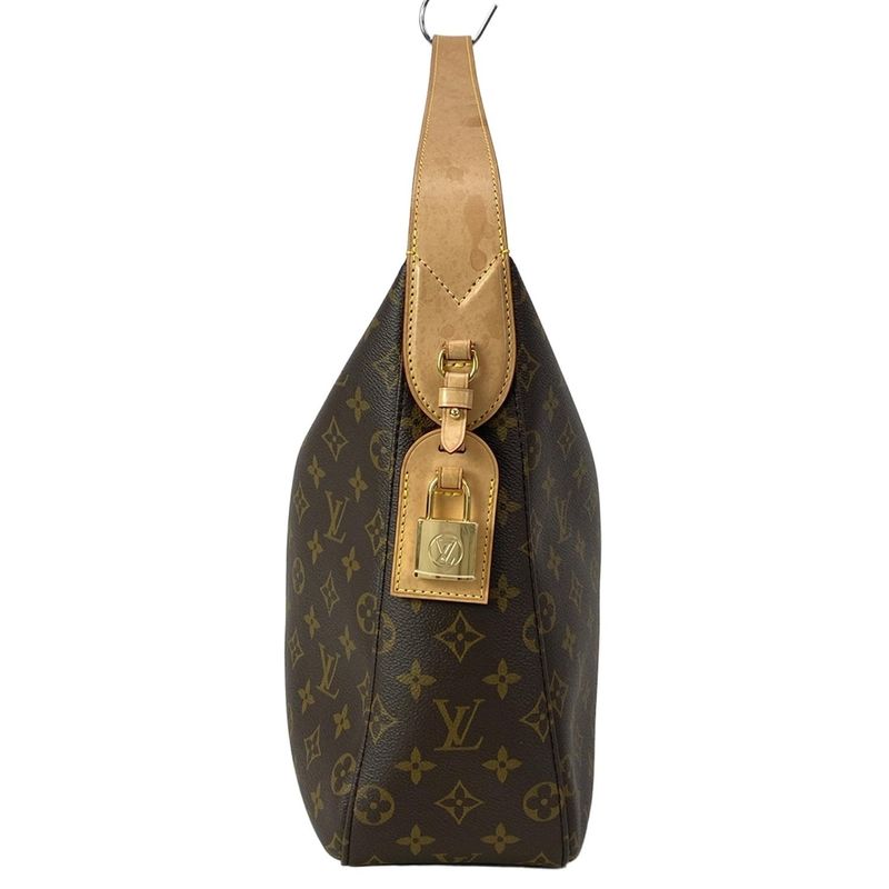 Louis Vuitton Shoulder Bag Monogram Slouchy MM Trimming:leather