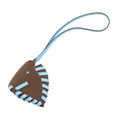 Hermes Bag Charm Cheval Tresse Terre Celeste Epsom Tail Celeste