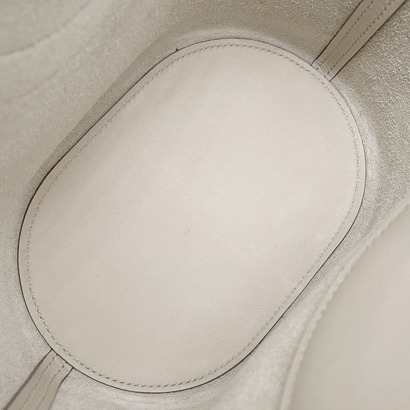 Hermes Tote in the Loop 18 Beton Silver Taurillon Clemence