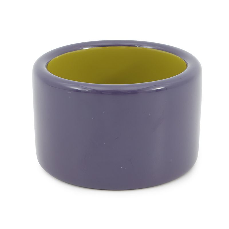Hermes Bracelet Lacquer Wood Purple Green