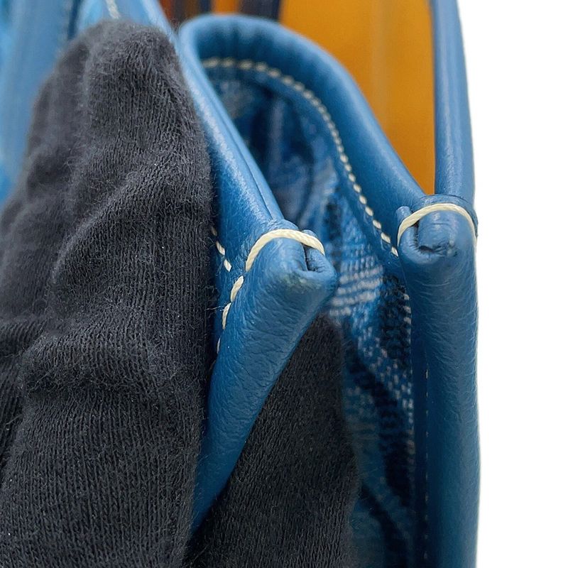 Goyard Tote Villette MM Canvas Leather