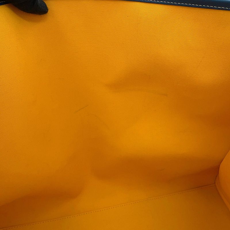Goyard Tote Villette MM Canvas Leather