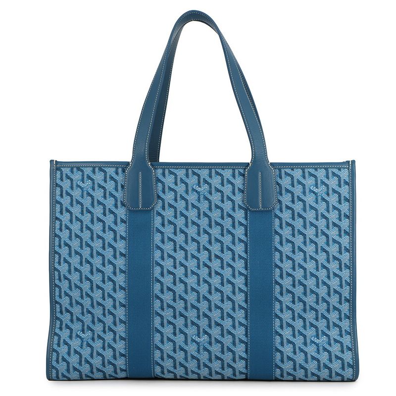 Goyard Tote Villette MM Canvas Leather