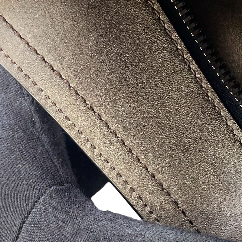 Dior Shoulder Bag Saddle Leather Mouton 2-Way