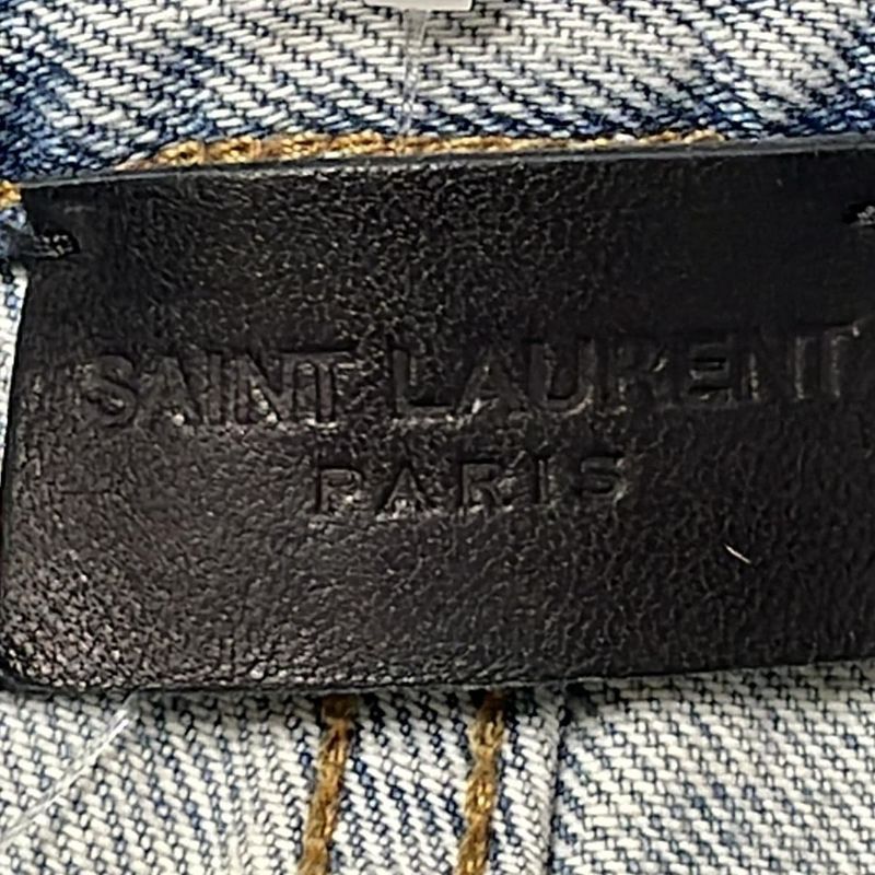 Saint Laurent Paris Jeans 24 Light Blue Full Length