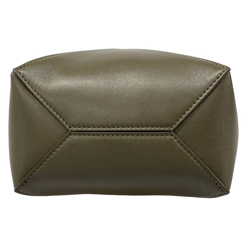Loewe Tote Puzzle Fold Mini Khaki Folding