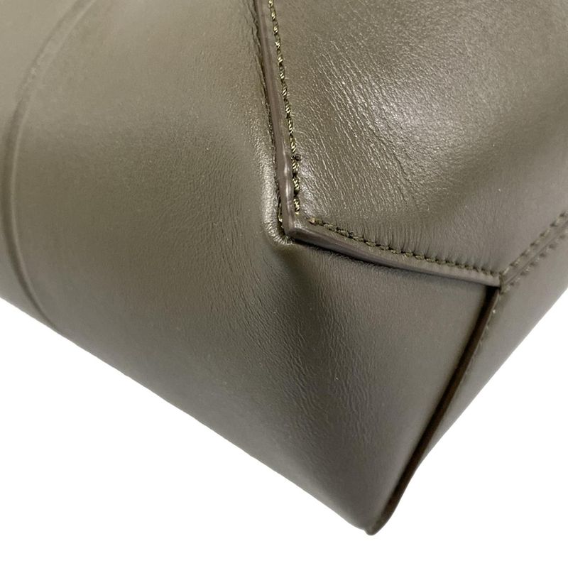 Loewe Tote Puzzle Fold Mini Khaki Folding