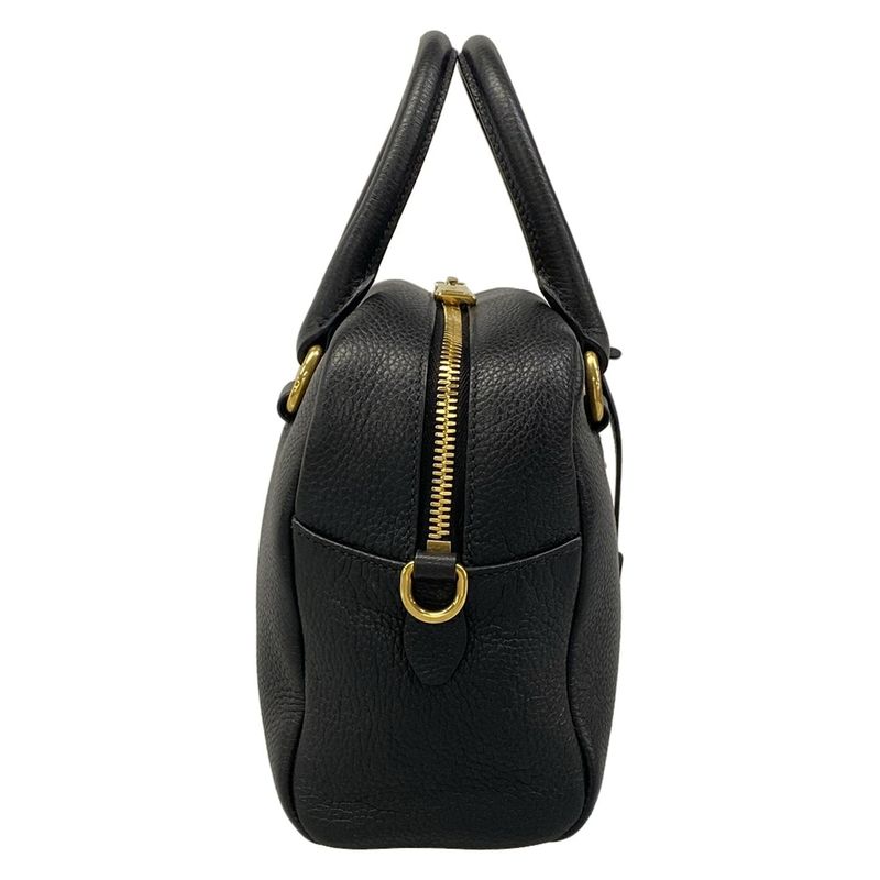 Prada Handbag Black Leather