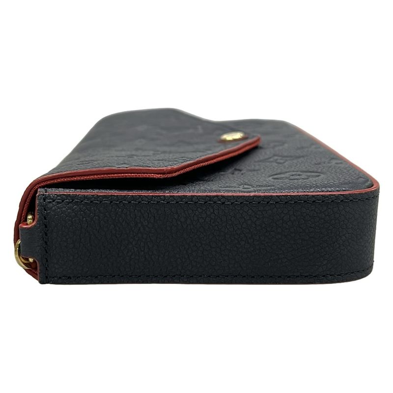 Louis Vuitton Wallet Monogram Empreinte Pochette Felice Marine Marie Nuit