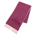 Loewe Anagram Scarf Lambskin Cashmere Purple Pink