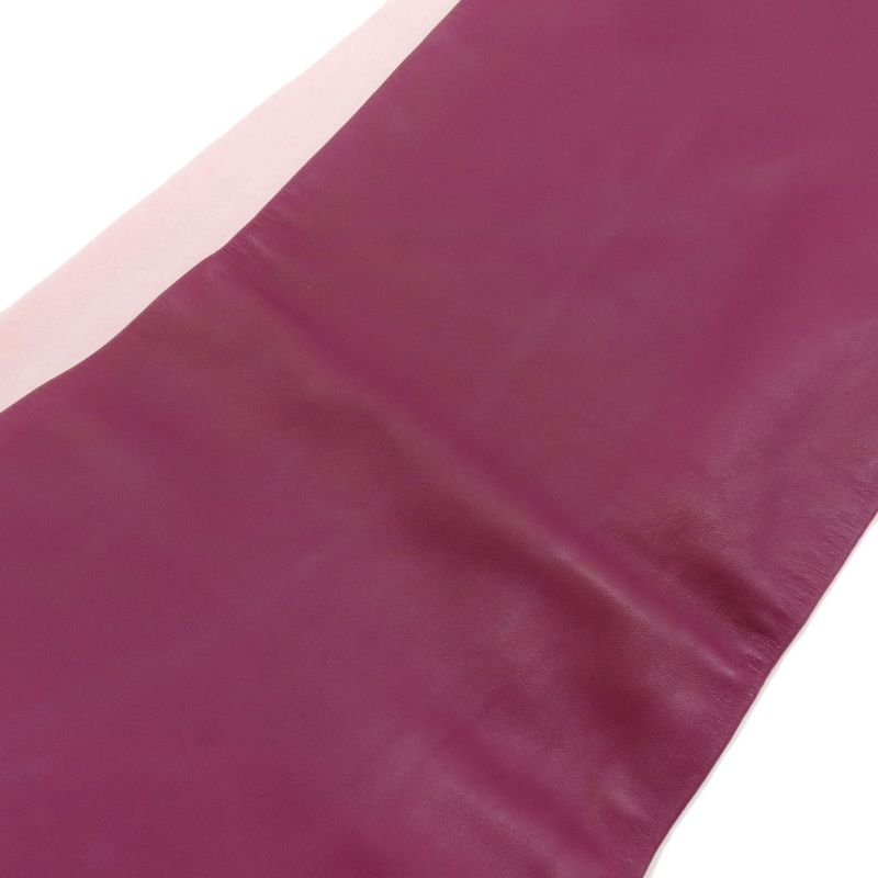 Loewe Anagram Scarf Lambskin Cashmere Purple Pink